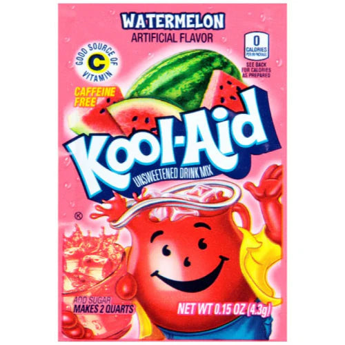 Kool Aid Unsweetened Watermelon Powder 1pc 西瓜味即溶饮料