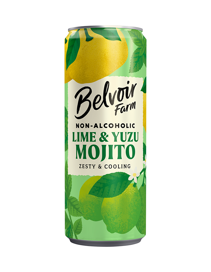 Belvoir Lime & Yuzu Mojito Non Alcoholic 250ml 青檸柚子雞尾酒(無酒精)