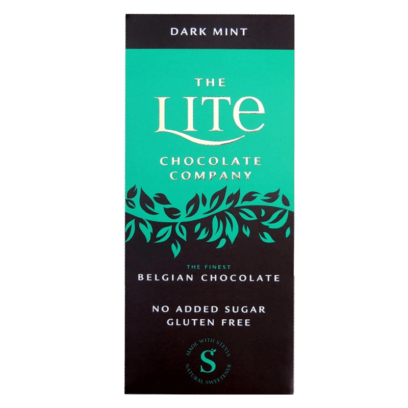 Lite Stevia Dark Mint Chocolate 85g (No Added Sugar) 薄荷黑朱古力(無添加糖)