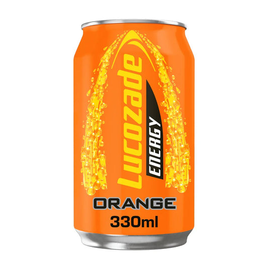 Lucozade Orange 330ml (UK) 橙味葡萄適(英國版)