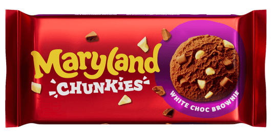 Maryland Chunkies White Chocolate Brownie 144g 大大粒黑白朱古粒脆香曲奇