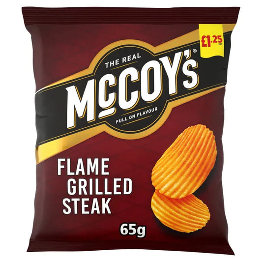McCoy's Flame Grilled Steak Crisps 65g