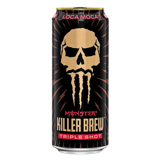 Monster Killer Brew Triple Shot Loca Moca Flavour 443ml (USA) 魔爪殺手三倍濃度摩卡咖啡能量飲品(美國)