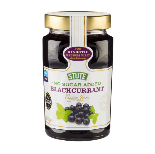 Stute Blackcurrant No Added Sugar Jam 430g 黑加倫子果醬(無添加糖)