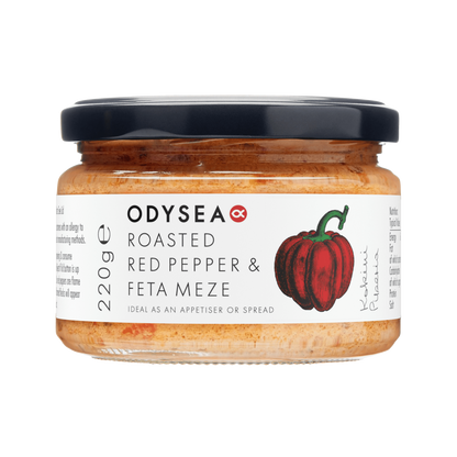 Odysea Red Pepper & Feta Meze 220g