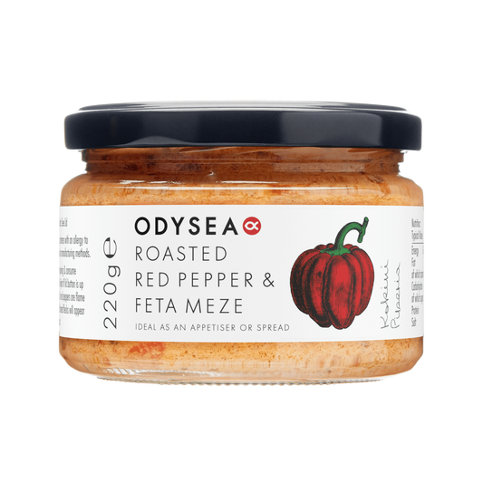 Odysea Red Pepper & Feta Meze 220g
