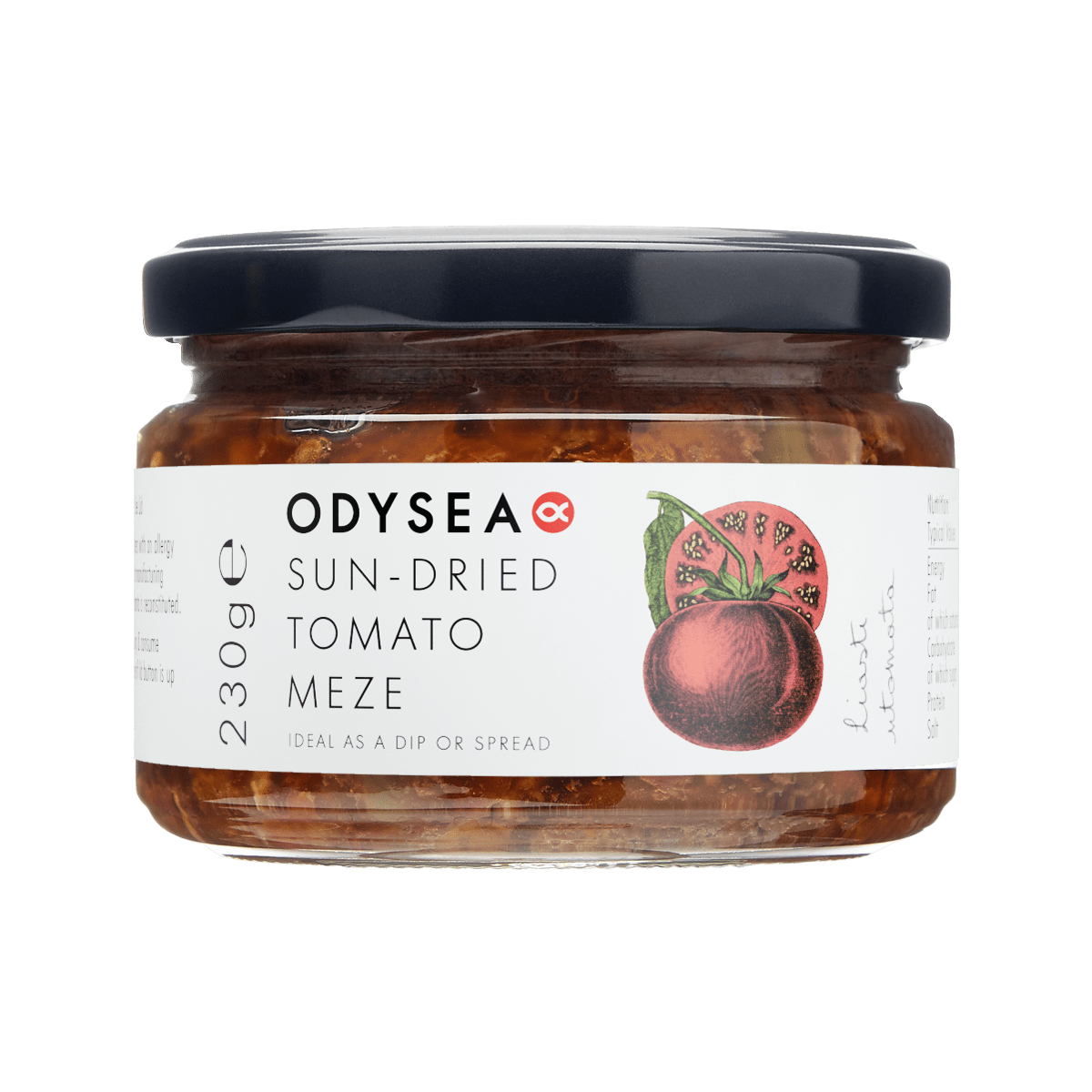 Odysea Sun Dried Tomato Meze 230g