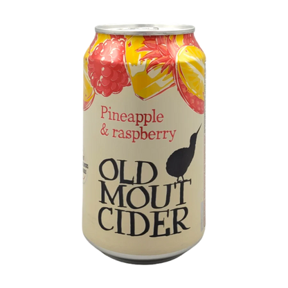 Old Mout Pineapple & Raspberry Cider 4% 330ml 菠蘿紅莓蘋果酒(酒精度4%)