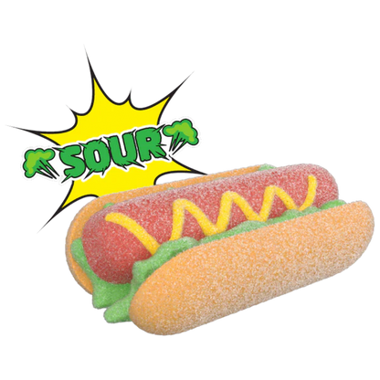 Johny Bee Yammiez Sour Mallow Hot Dog 50g
