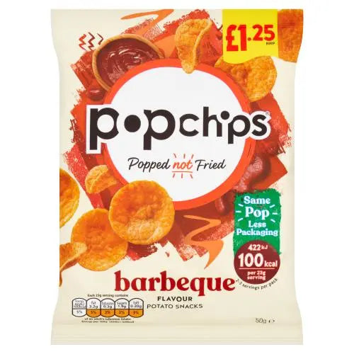 Popchips Barbeque Flavour 50g