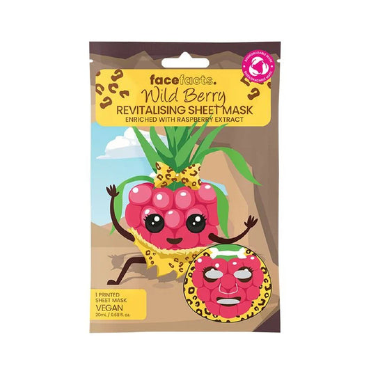 Face Facts Wild Berry Revitalising Sheet Mask 1pc