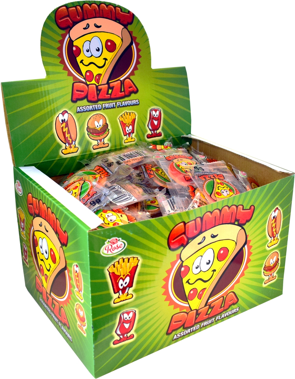 Rose Gummy Pizza 9g