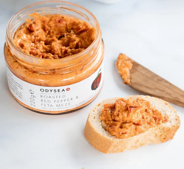 Odysea Red Pepper & Feta Meze 220g