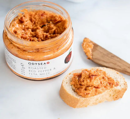 Odysea Red Pepper & Feta Meze 220g