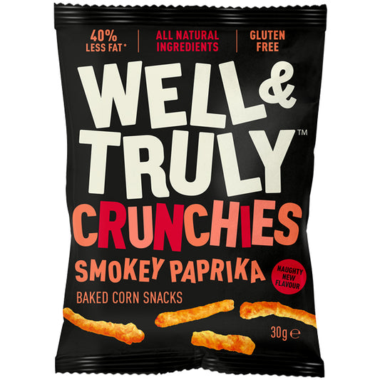 Well & Truly Smokey Paprika Crunchies 30g