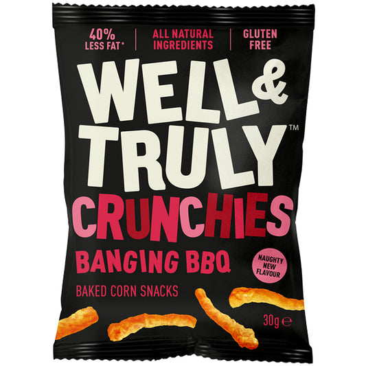 Well & Truly Bangin BBQ Crunchies 30g