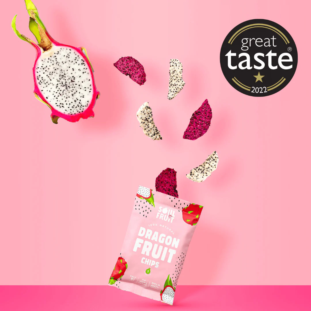 Soul Fruit Dragon Fruit Chips 20g