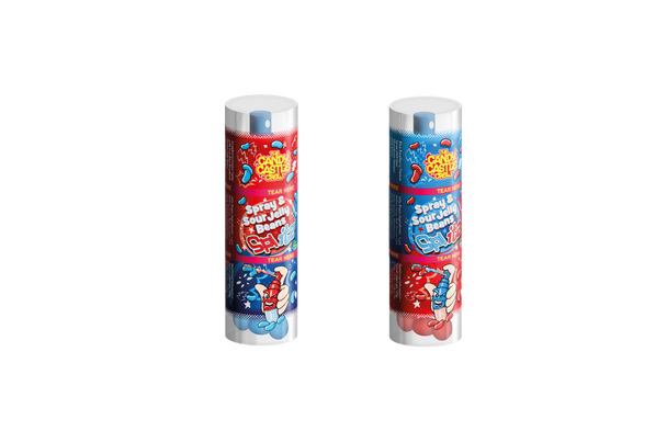 Rose Spray and Sour Jelly Beans Splitz 37g 油漆噴噴糖&啫喱豆套裝