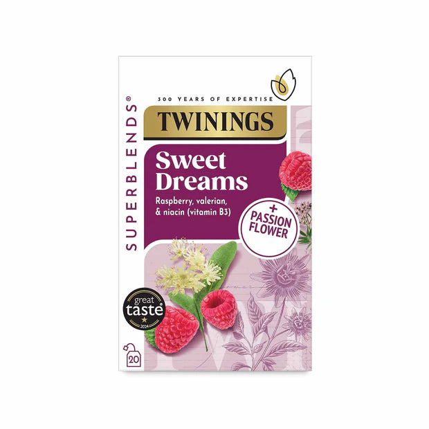 Twinings Superblends Sweet Dreams 20s 川寧幫助睡眠&甜夢機能茶(20茶包)