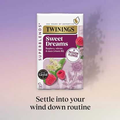 Twinings Superblends Sweet Dreams 20s 川寧幫助睡眠&甜夢機能茶(20茶包)