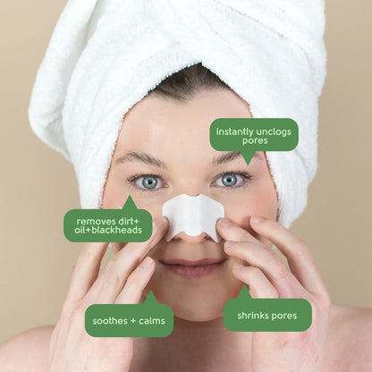 Face Facts Tea Tree Nose Pore Strips 6 Strips