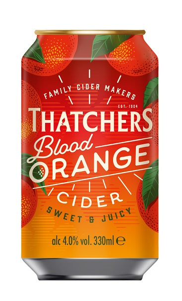 Thatchers Blood Orange Cider 4% 330ml 血橙蘋果酒(酒精度4%)