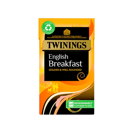 Twinings English Breakfast Tea 40s (UK) 川寧英式早餐茶(40茶包) 英國製造