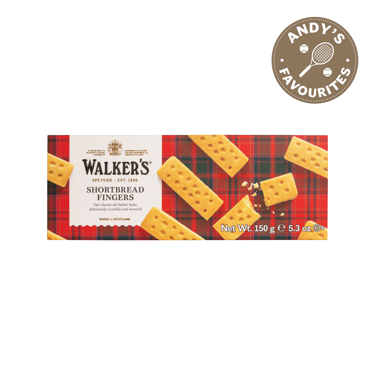 Walkers Shortbread Fingers 150g 蘇格蘭牛油手指餅