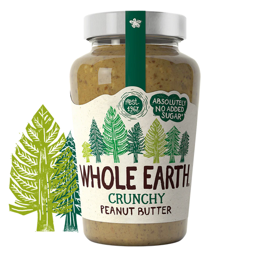 Whole Earth Crunchy Peanut Butter 454g 粒粒花生醬(無添加糖)