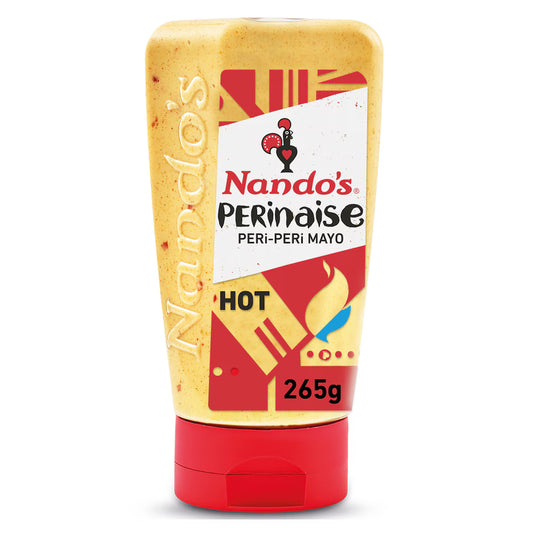 Nando's Hot Peri Peri Mayonnaise Perinaise 265g 霹靂霹靂蛋黃醬(辣)