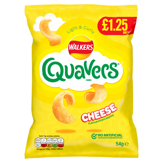 Walkers Quavers Cheese 54g