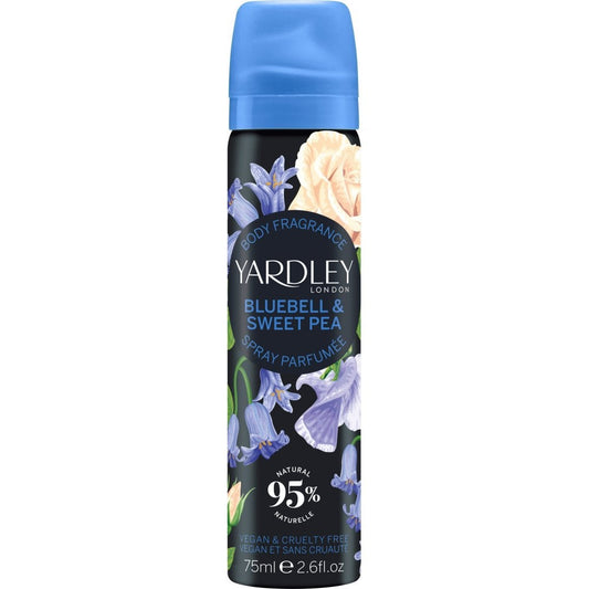 Yardley London Bluebell & Sweetpea Body Spray 75ml