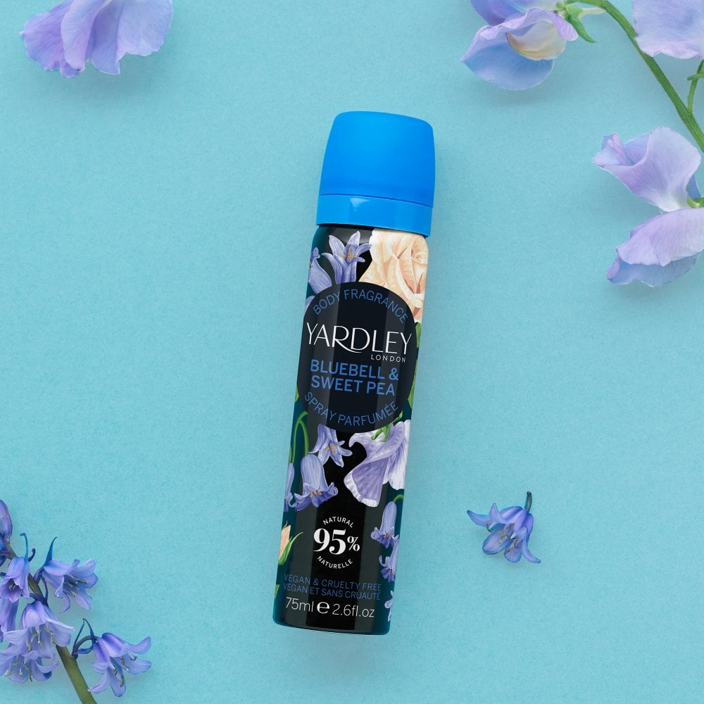 Yardley London Bluebell & Sweetpea Body Spray 75ml