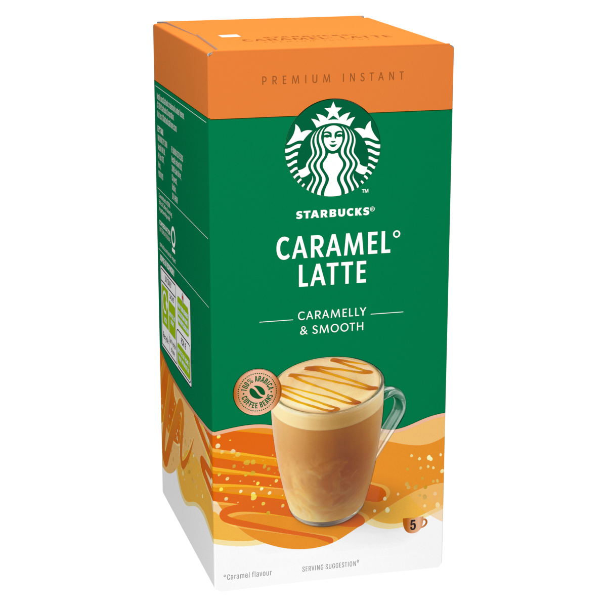 Starbucks Caramel Latte (5pc) 115g 星巴克焦糖拿鐵咖啡(5包裝)
