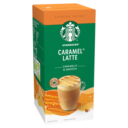 Starbucks Caramel Latte (5pc) 115g 星巴克焦糖拿鐵咖啡(5包裝)