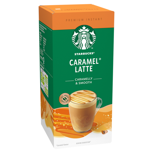 Starbucks Caramel Latte (5pc) 115g 星巴克焦糖拿鐵咖啡(5包裝)