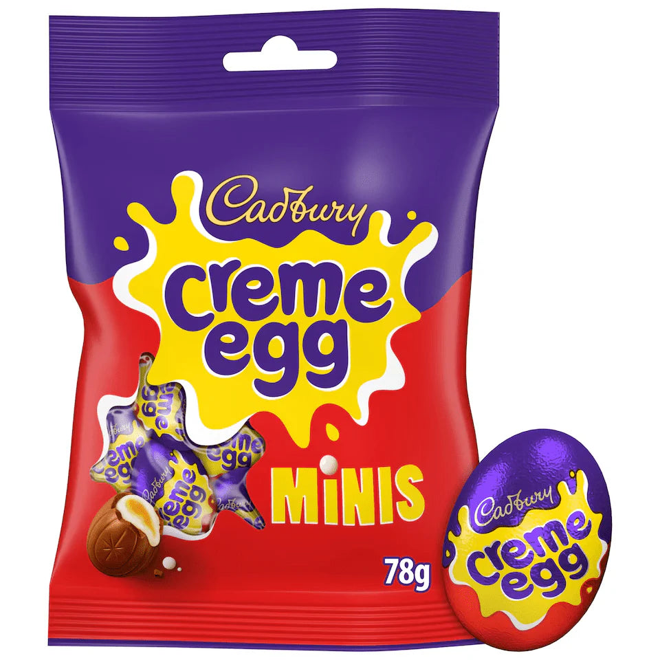 Cadbury Creme Egg Mini Bag 78g 英國經典朱古力Creme蛋分享裝