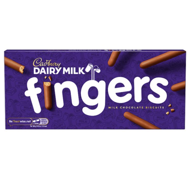 Cadbury Dairy Milk Fingers 114g 朱古力手指餅