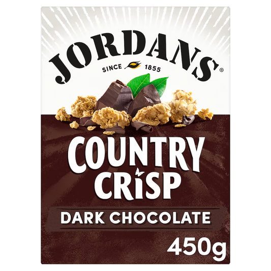 Jordans Country Crisp Dark Chocolate 450g 黑朱古力脆脆