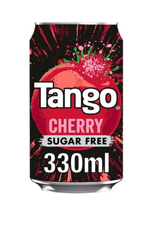 Tango Cherry Sugar Free 330ml 英國經典車厘子汽水(無糖)