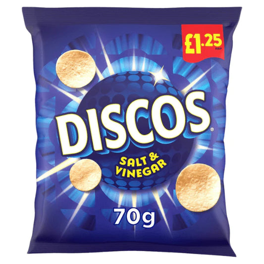 Discos Salt & Vinegar Flavour 70g