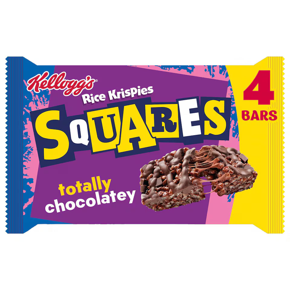 Rice Krispie Chocolate Squares Chocolate 4x28g