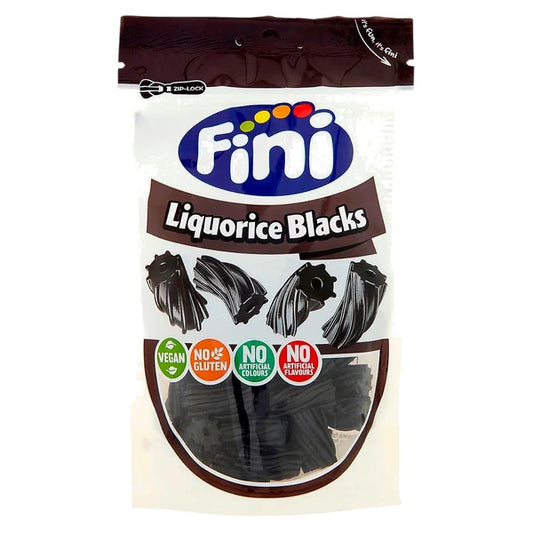 Fini Liquorice Blacks 150g 傳統扭紋甘草糖
