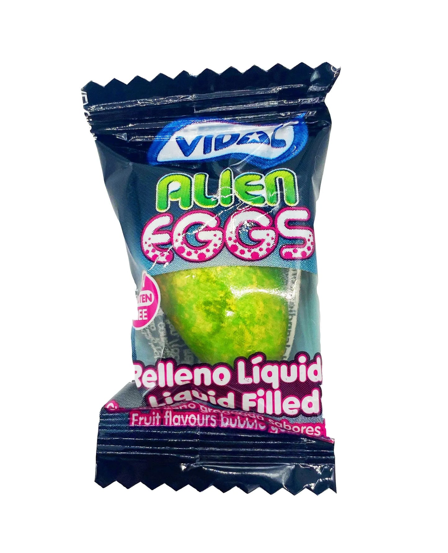Vidal Alien Egg Bubblegum 1pc 外星蛋流心吹波糖