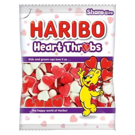 Haribo Heart Throbs 140g