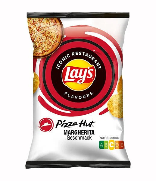 Lays Pizza Hut Margherita 150g (German) 樂事必勝客瑪格麗特披薩味薯片(德國)