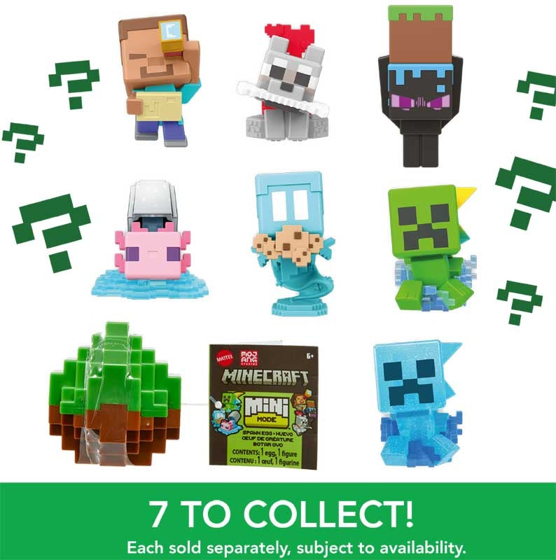 Minecraft Mini Mode Spawn Egg 1pc