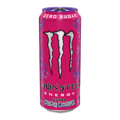 Monster Ultra Punk Punch 473ml (USA) 魔爪龐克雜果賓治味無糖能量飲品(美國版)
