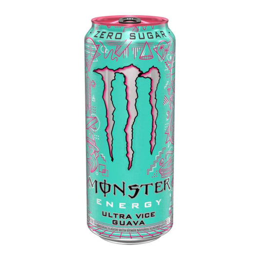 Monster Ultra Vice Guava Zero Sugar 473ml (Canadian)