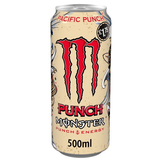 Monster Energy Pacific Punch 500ml (UK Version) 魔爪太平洋風味特色能量飲品(英國增量版)